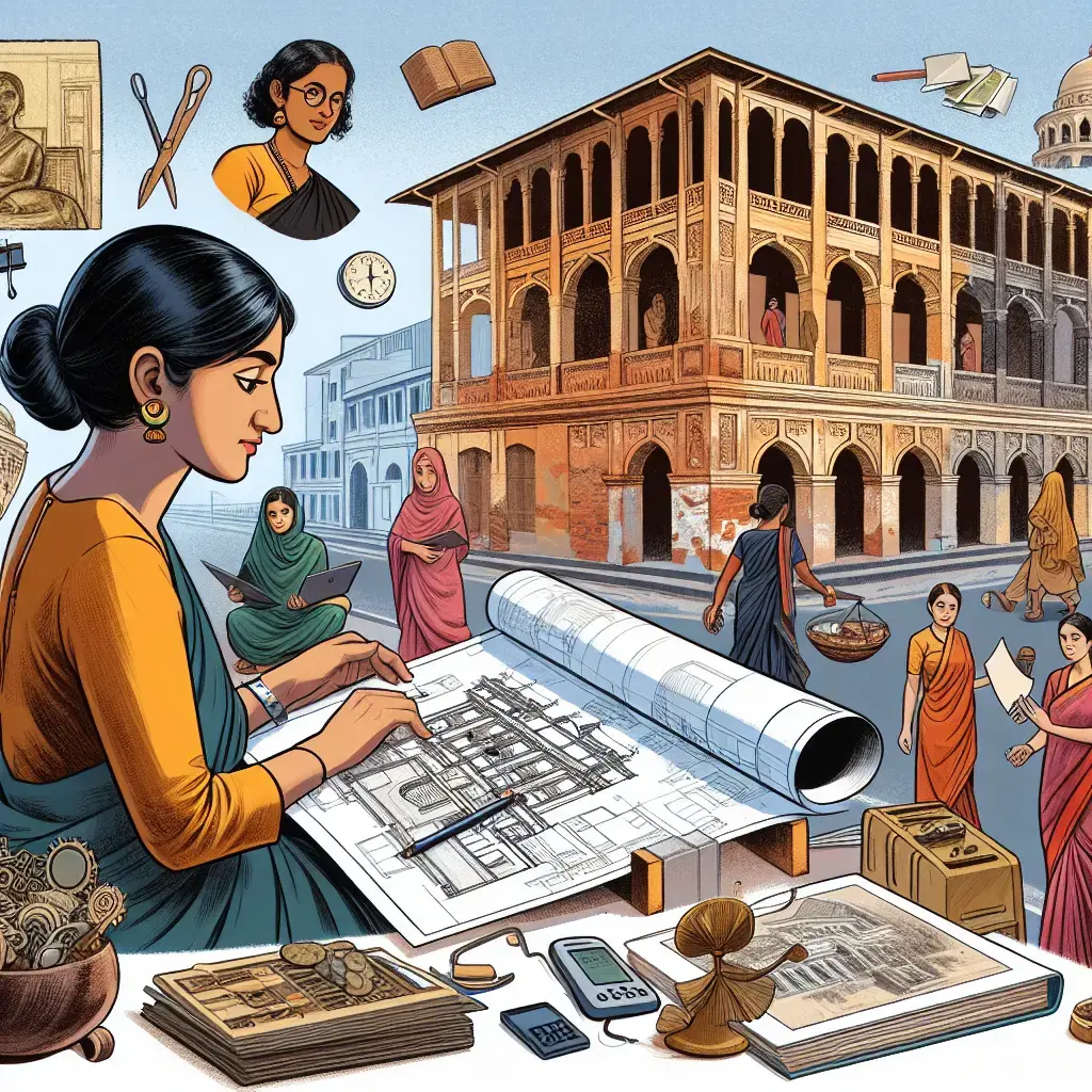 Image that represents the author Laura Hastings, a renowned blogger specializing in Restoration of Historical Buildings